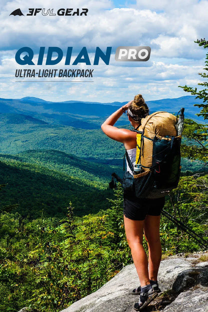 3F UL GEAR Qi Dian Pro – Ultralight Hiking Backpack (46+10L)