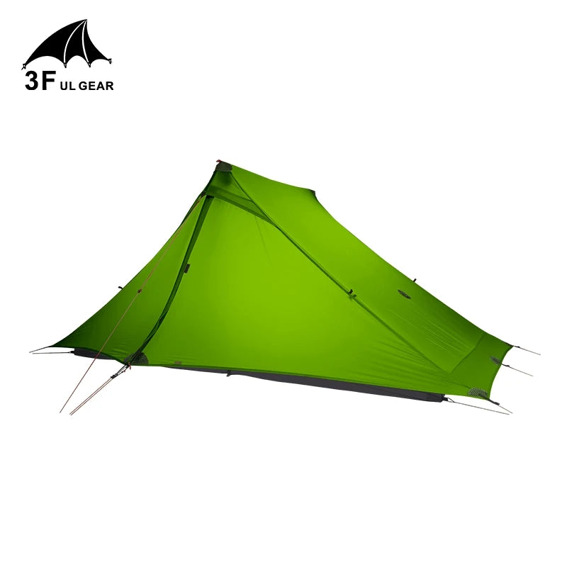3F GEAR Lanshan 2 Pro Ultralight Tent 2 Person 3-4 Seasons Outdoor Camping Professional 20D Silnylon Rodless Tent