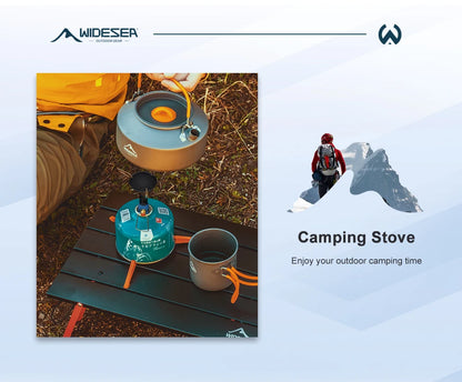 Widesea 3300W Portable Gas Stove – Lightweight Outdoor Camping Burner for Survival & Bushcraft