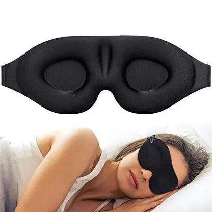 Ultralight 3D Sleep Mask for Camping & Travel – Contoured Eye Cover for Men & Women
