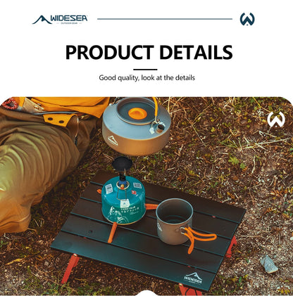 Widesea 3300W Portable Gas Stove – Lightweight Outdoor Camping Burner for Survival & Bushcraft