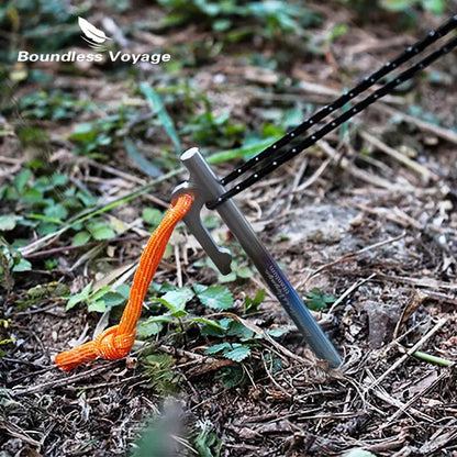 Stainless Steel Tent Stakes – Set of 6 – 25cm – Ultra Tough
